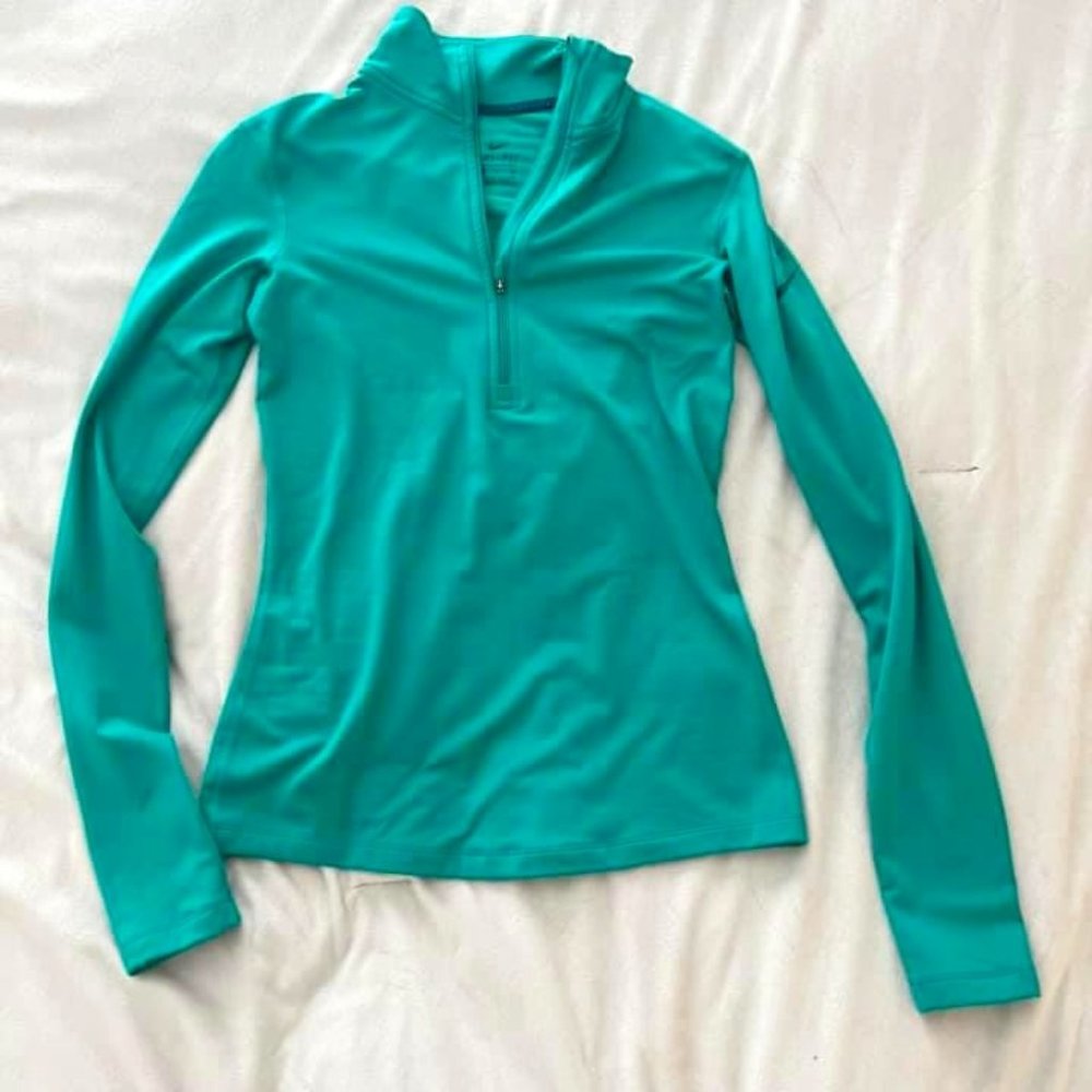 Nike Dri-Fit Quarter Zip Womens, Sz Small